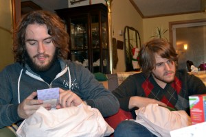 This picture of these shaggy, scruffy heads.